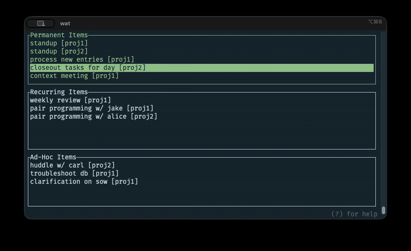 daily-view Navigating the daily view
