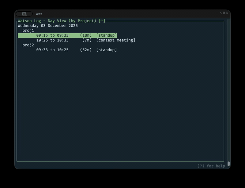 editing-an-entry Editing a time entry